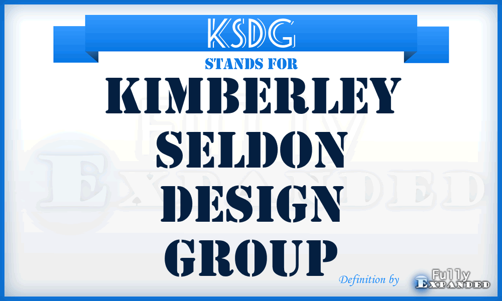 KSDG - Kimberley Seldon Design Group