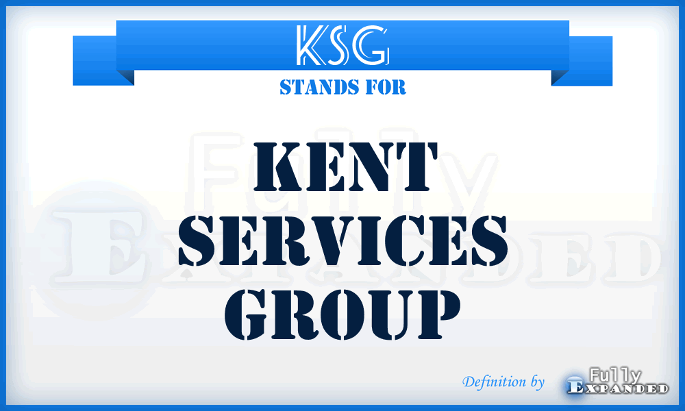 KSG - Kent Services Group