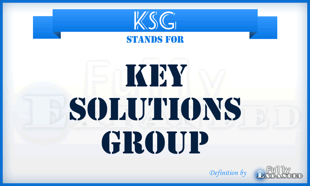 KSG - Key Solutions Group