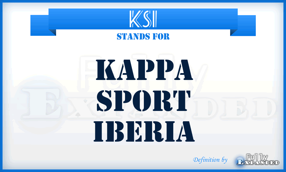 KSI - Kappa Sport Iberia