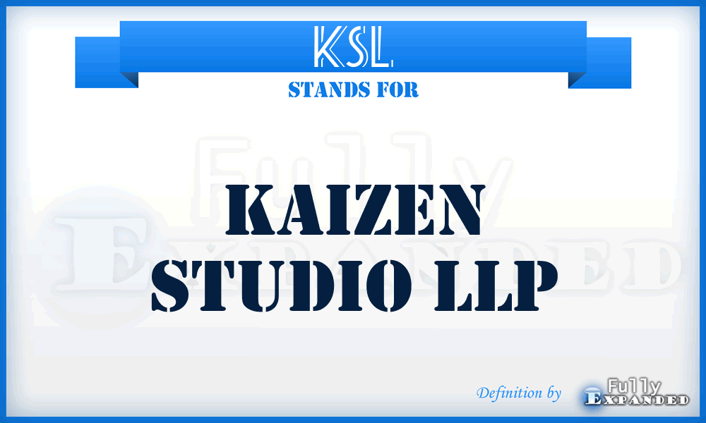 KSL - Kaizen Studio LLP