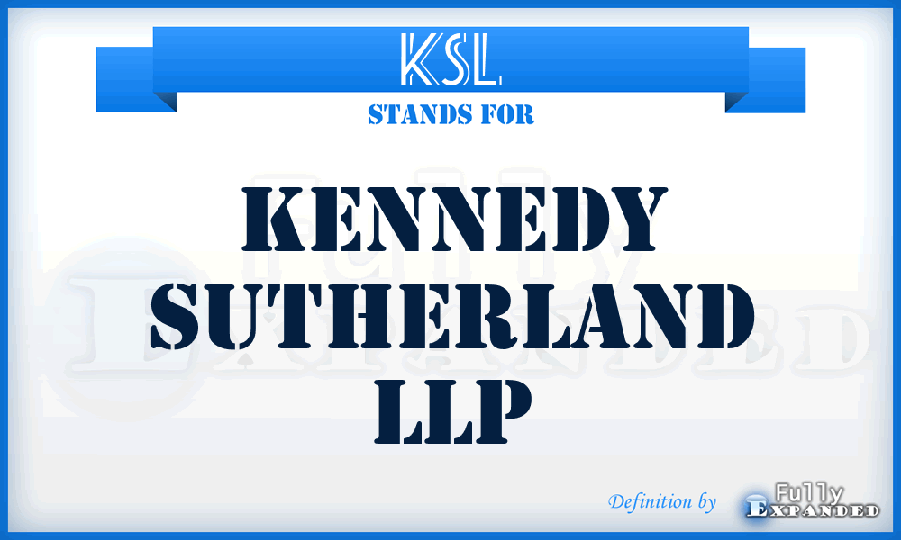 KSL - Kennedy Sutherland LLP