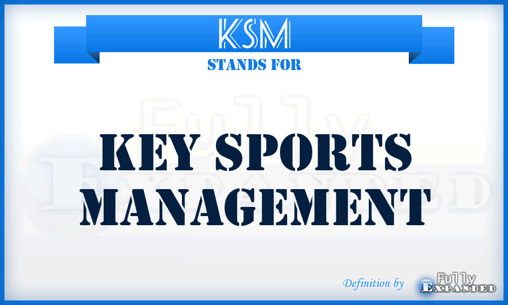 KSM - Key Sports Management