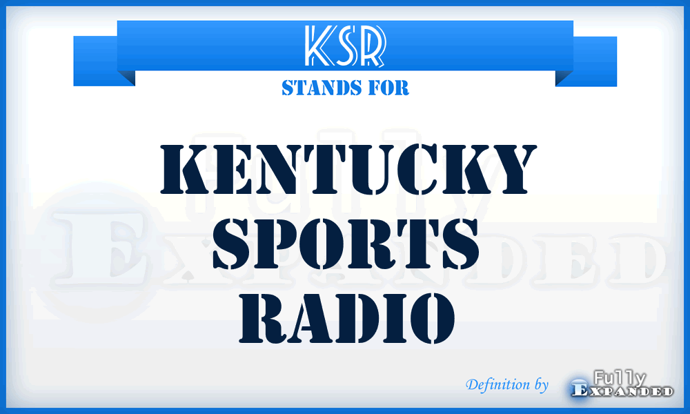 KSR - Kentucky Sports Radio
