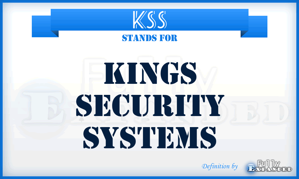 KSS - Kings Security Systems