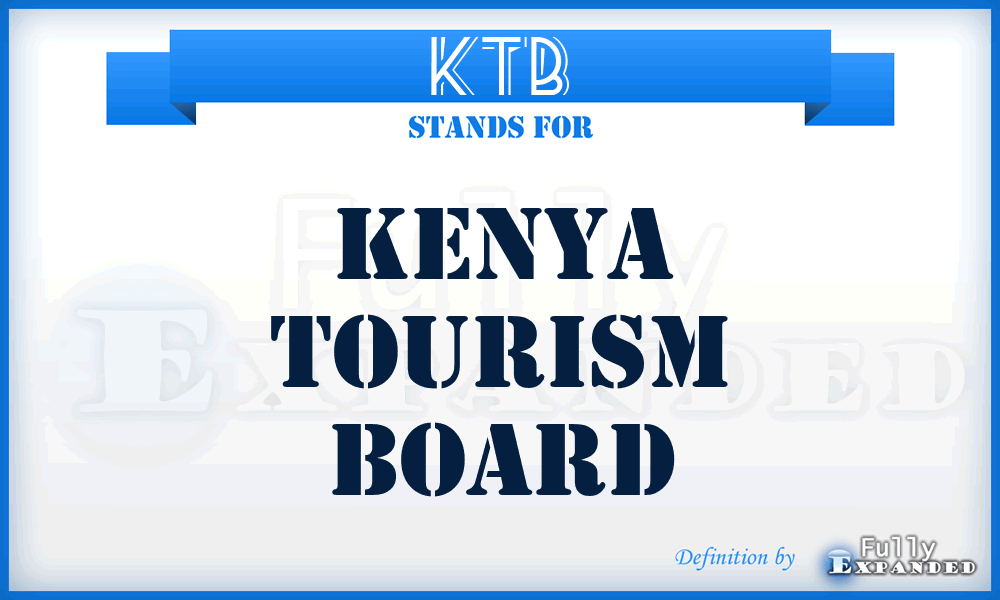 KTB - Kenya Tourism Board