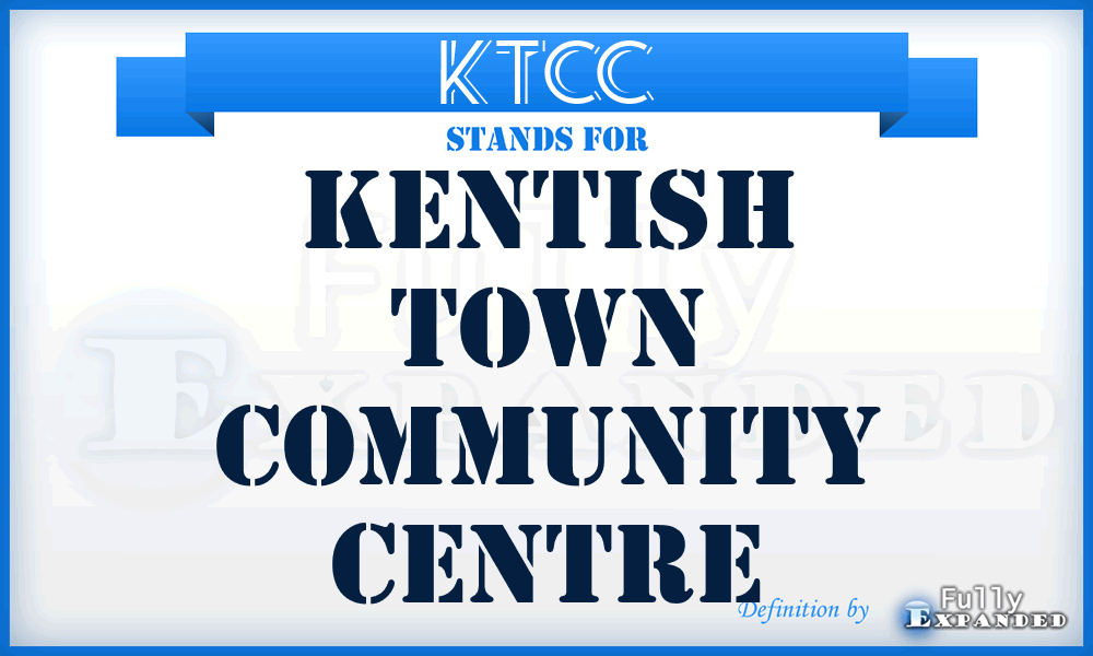 KTCC - Kentish Town Community Centre