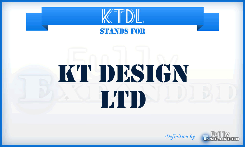 KTDL - KT Design Ltd