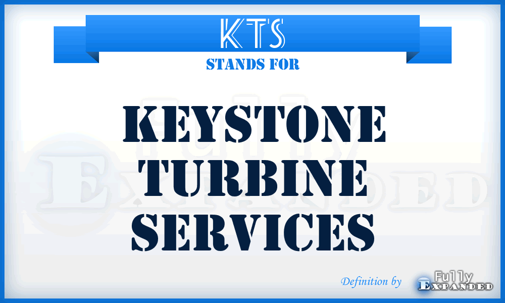 KTS - Keystone Turbine Services