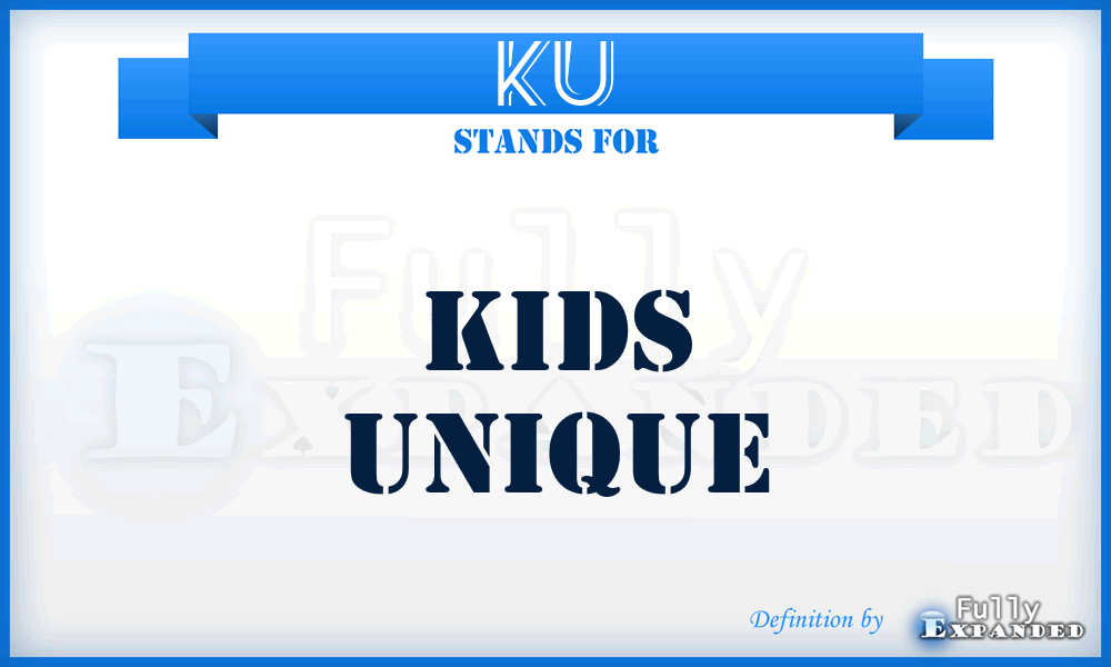 KU - Kids Unique