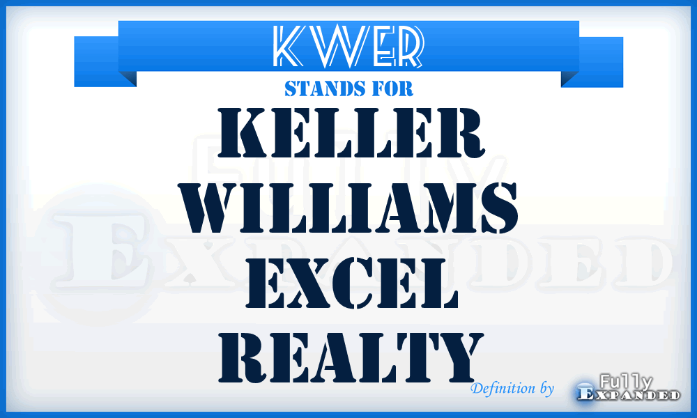 KWER - Keller Williams Excel Realty