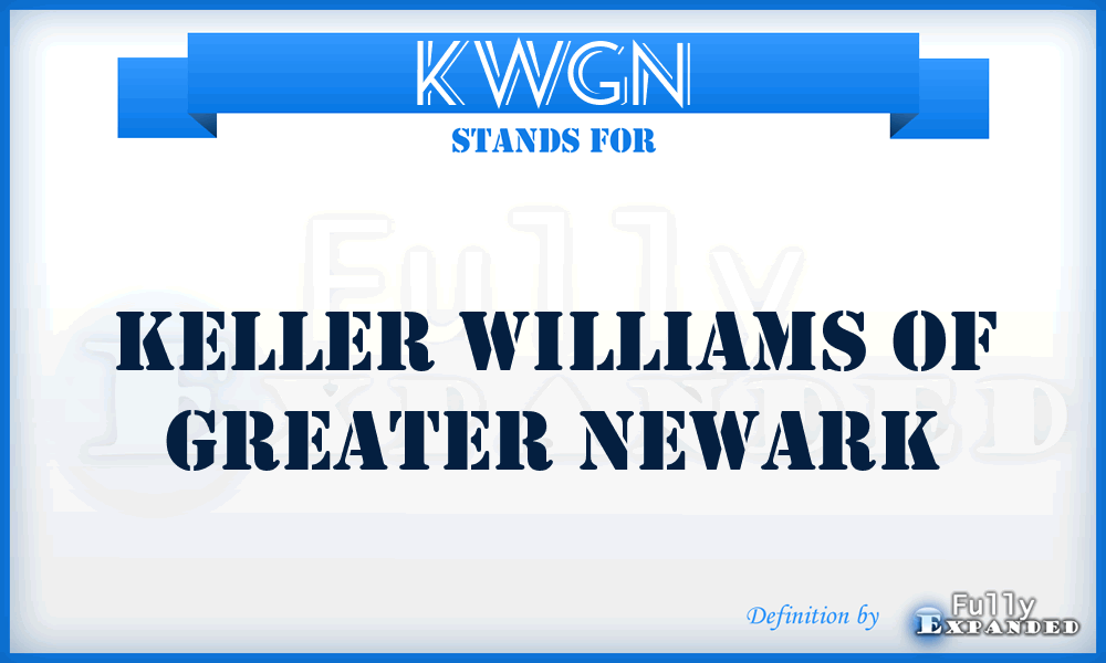 KWGN - Keller Williams of Greater Newark