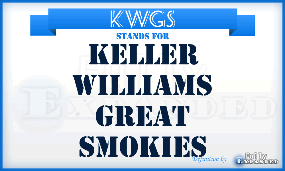 KWGS - Keller Williams Great Smokies