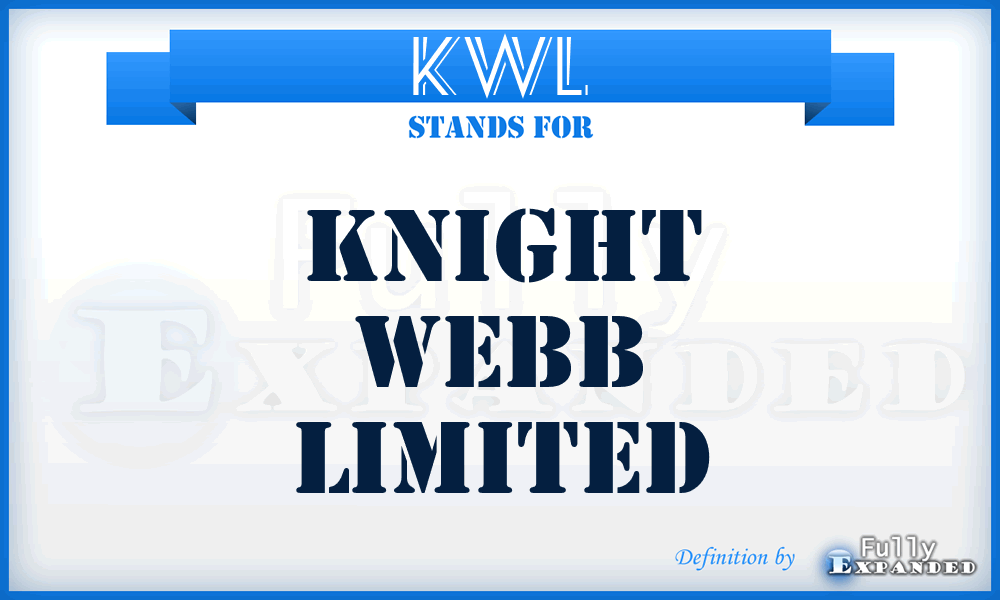 KWL - Knight Webb Limited