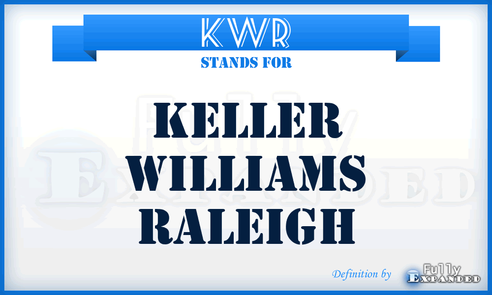 KWR - Keller Williams Raleigh