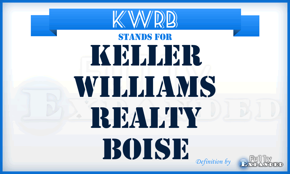 KWRB - Keller Williams Realty Boise