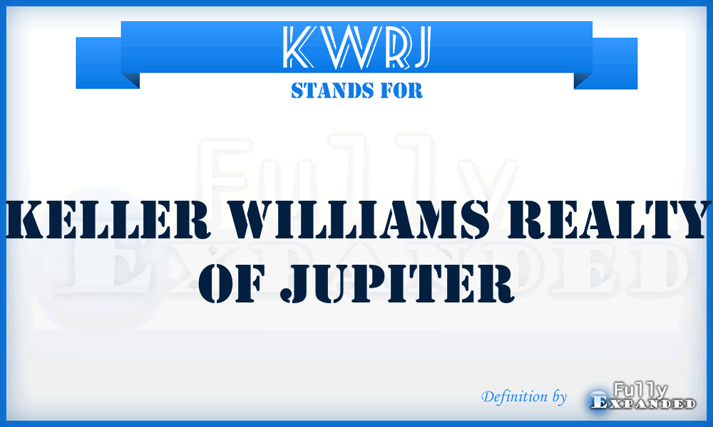 KWRJ - Keller Williams Realty of Jupiter