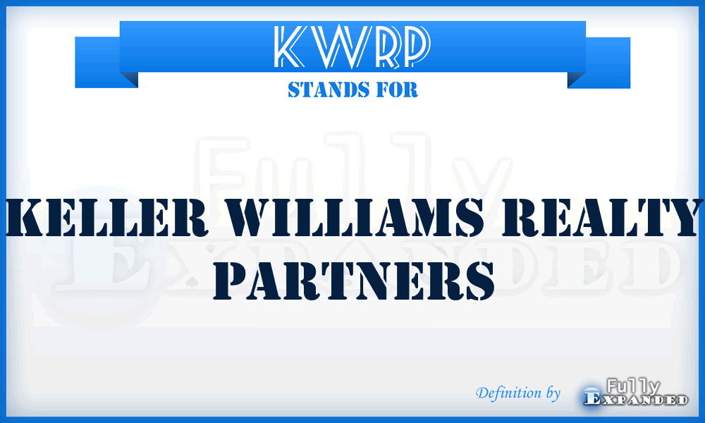 KWRP - Keller Williams Realty Partners