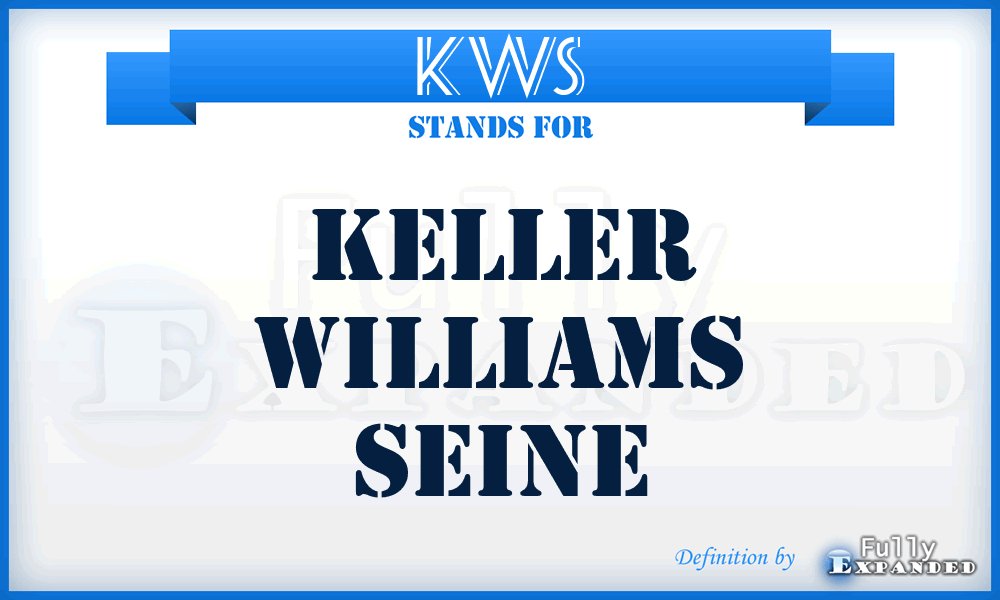 KWS - Keller Williams Seine