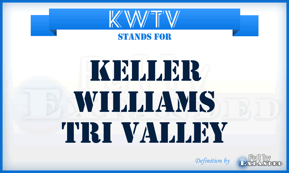 KWTV - Keller Williams Tri Valley