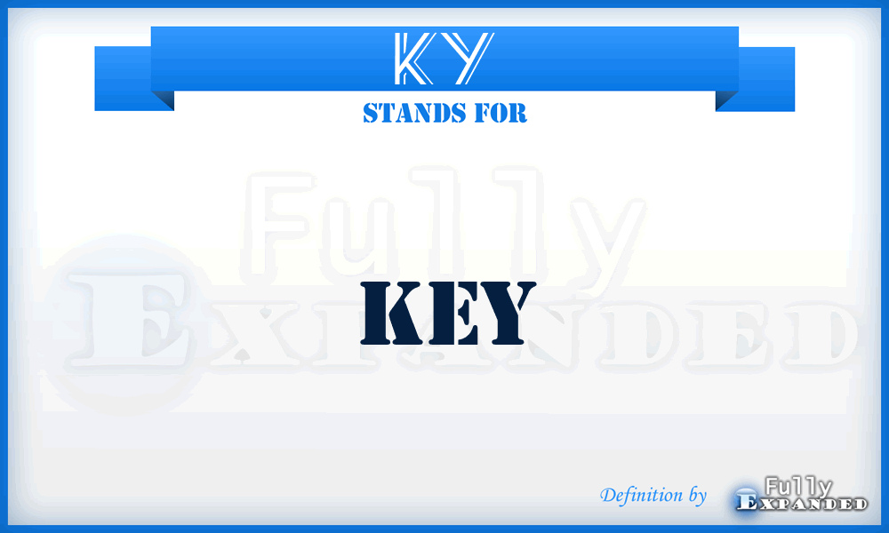 KY - Key