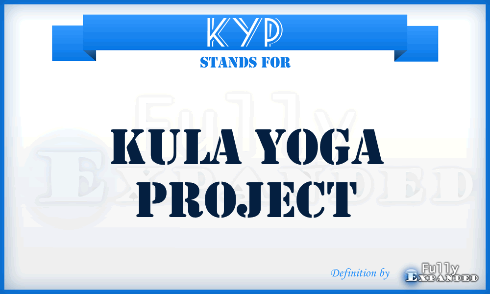 KYP - Kula Yoga Project