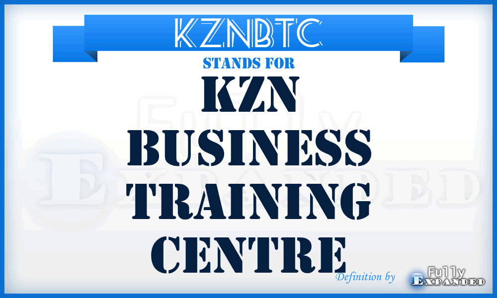 KZNBTC - KZN Business Training Centre