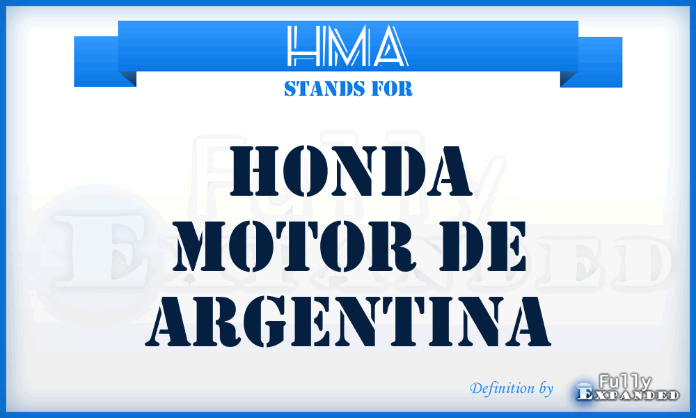 HMA - Honda Motor de Argentina