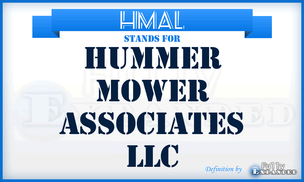 HMAL - Hummer Mower Associates LLC