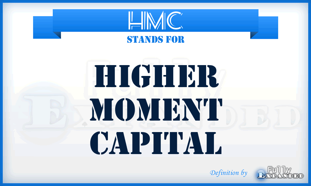 HMC - Higher Moment Capital
