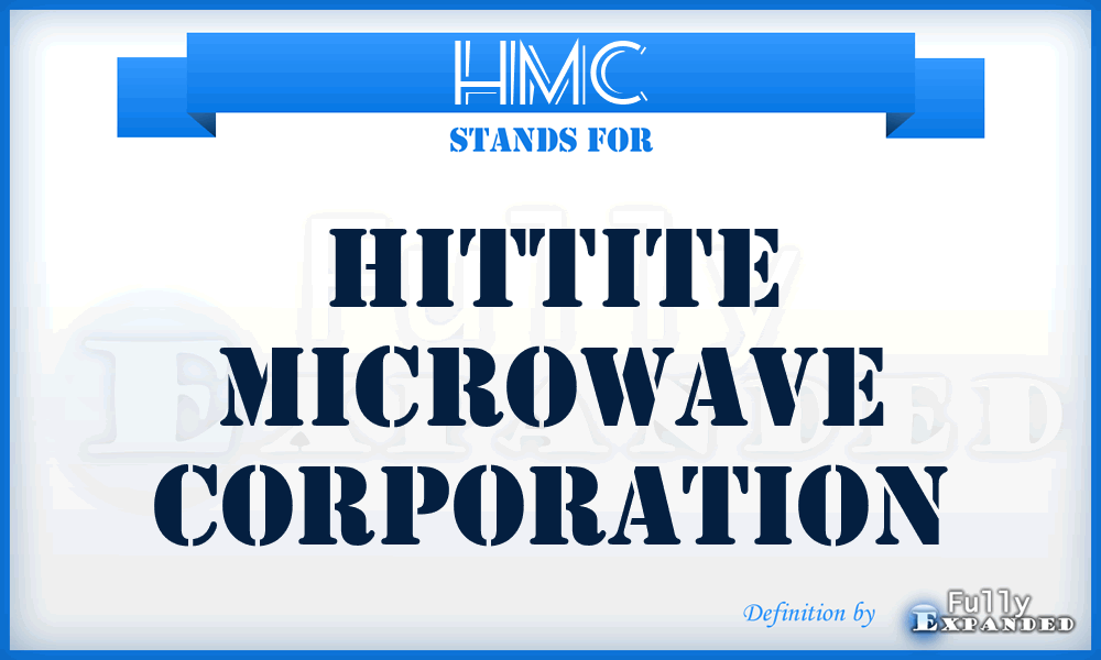 HMC - Hittite Microwave Corporation
