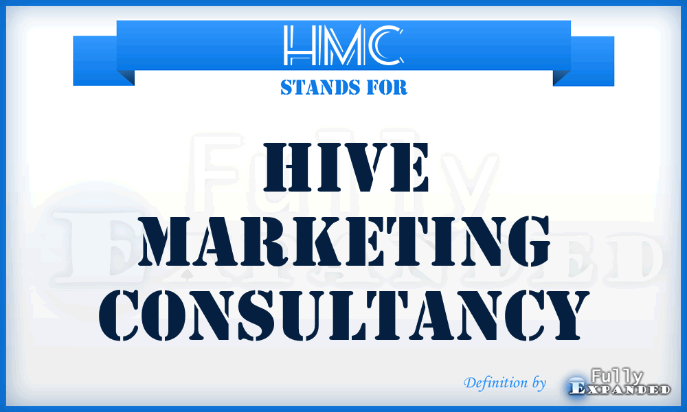 HMC - Hive Marketing Consultancy