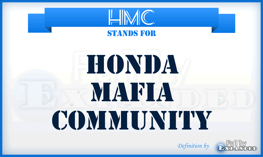 HMC - Honda Mafia Community