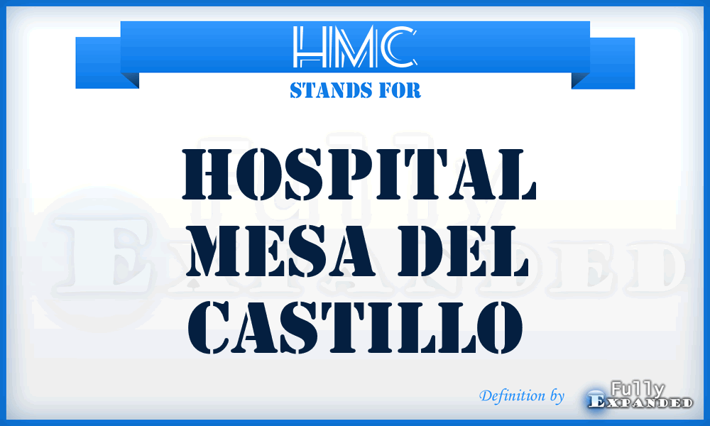HMC - Hospital Mesa del Castillo