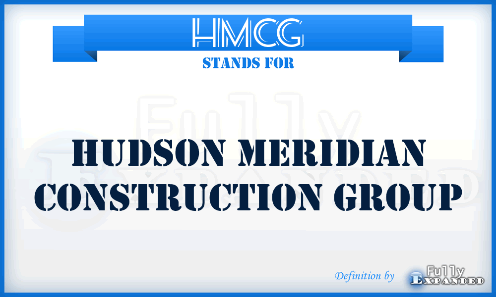 HMCG - Hudson Meridian Construction Group