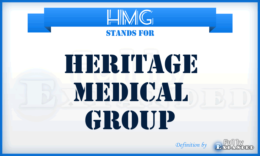 HMG - Heritage Medical Group