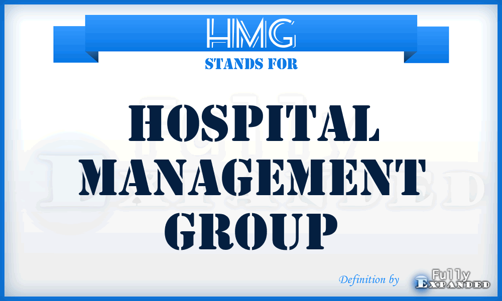 HMG - Hospital Management Group