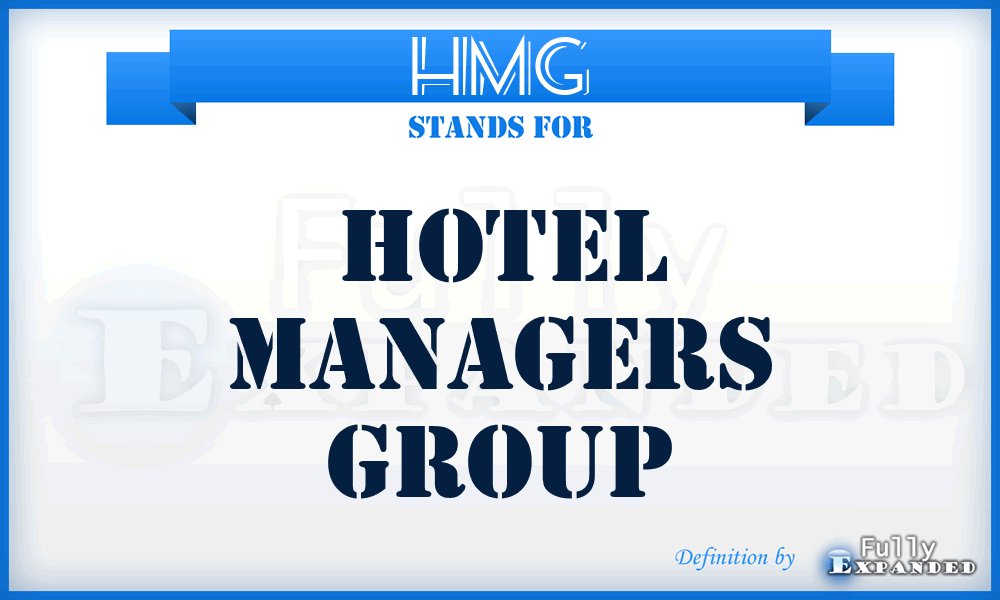 HMG - Hotel Managers Group