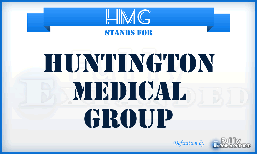 HMG - Huntington Medical Group