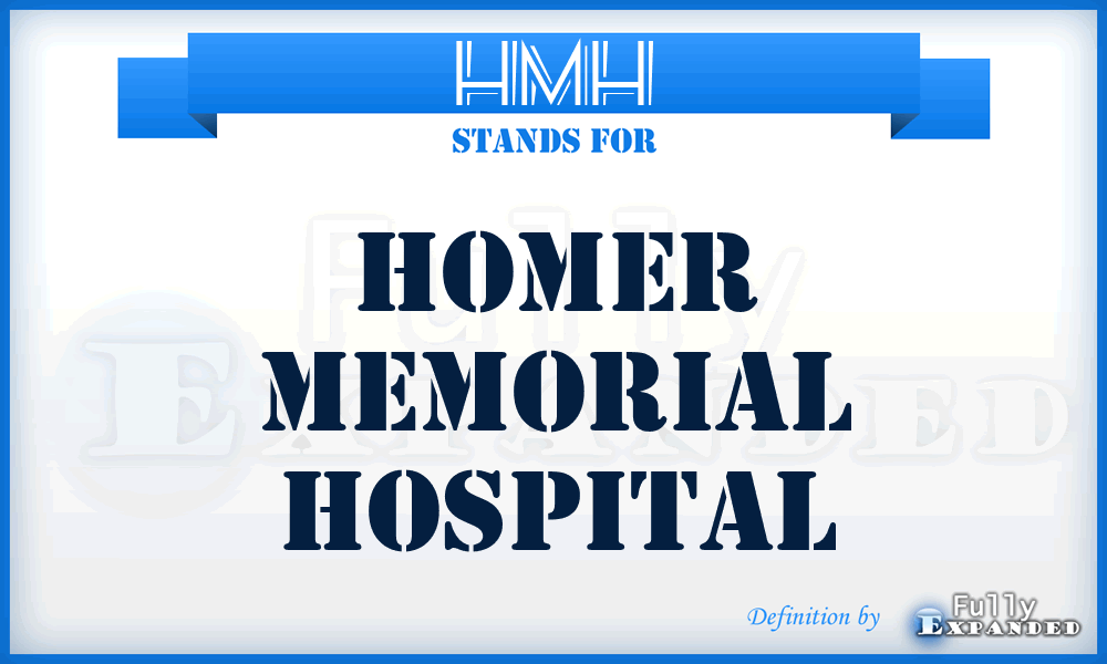 HMH - Homer Memorial Hospital