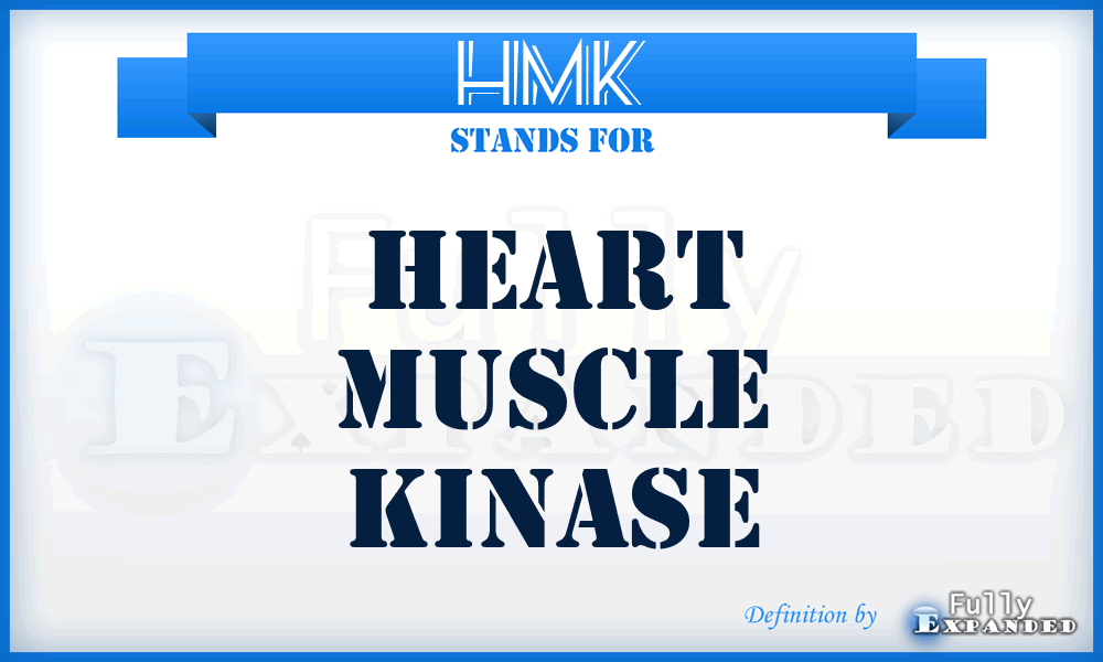 HMK - Heart Muscle Kinase