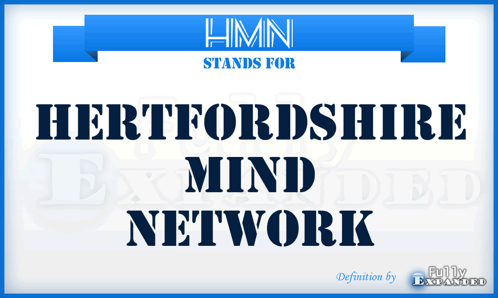 HMN - Hertfordshire Mind Network