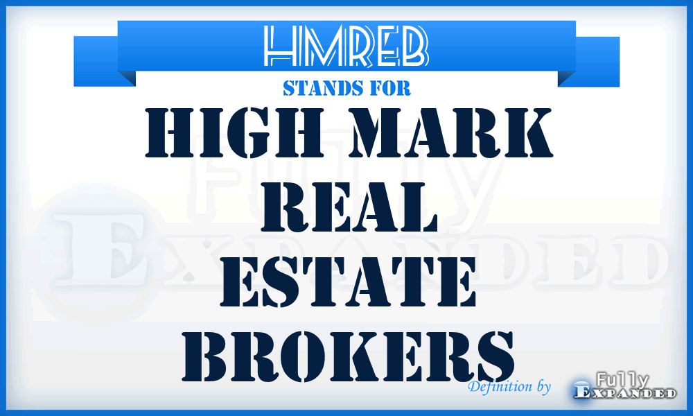 HMREB - High Mark Real Estate Brokers