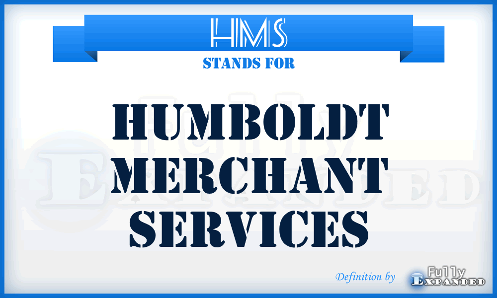 HMS - Humboldt Merchant Services