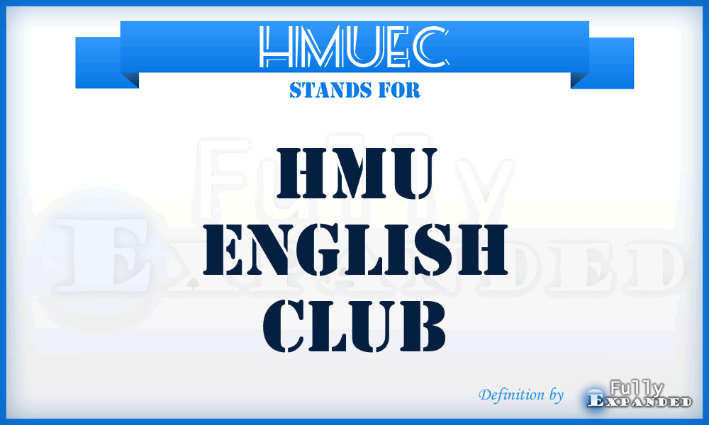 HMUEC - HMU English Club