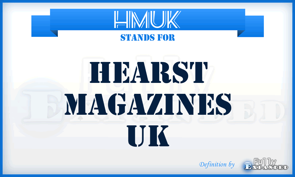 HMUK - Hearst Magazines UK