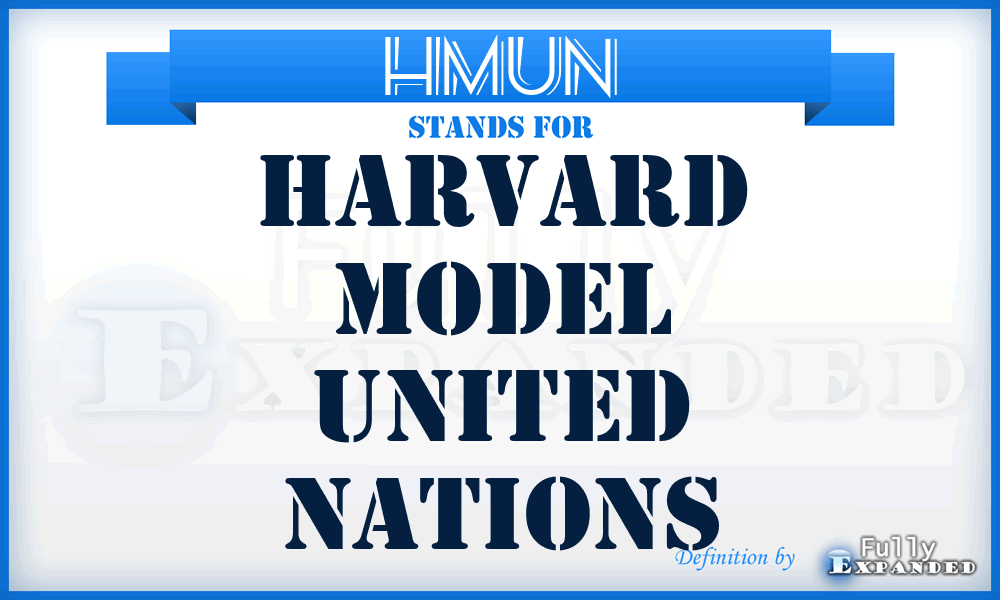 HMUN - Harvard Model United Nations