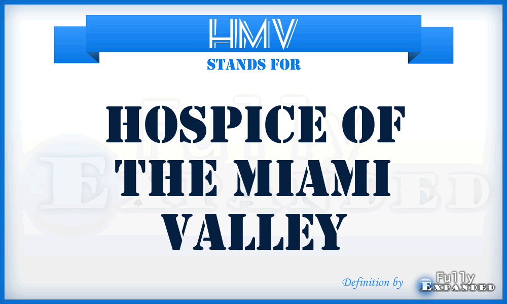 HMV - Hospice of the Miami Valley