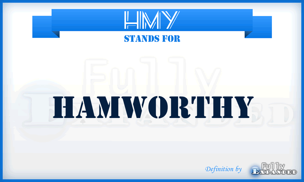 HMY - Hamworthy