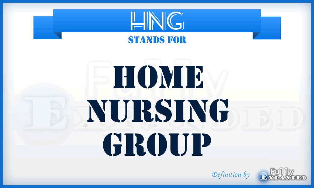 HNG - Home Nursing Group